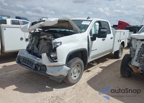 2022 Chevrolet Silverado 2500Hd 4Wd Long Bed Wt z USA, uszkodzony, nr VIN 1GB2YLE73NF282703